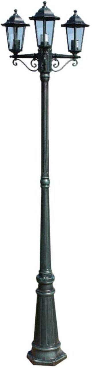 Tuinlantaarn met 3 armen, VidaXL, Groen