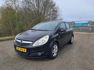 Personenauto, Opel, Corsa, Zwart, 2009