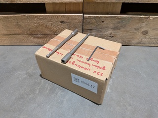 Ca. 22x Speedboor verlengstuk, BOSCH, 150 mm, incl. inbussleutels