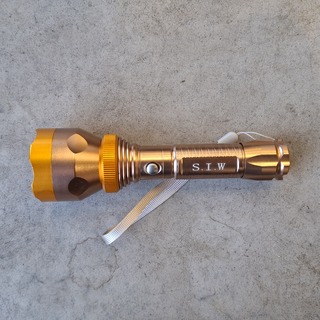 9x Led zaklamp, Power Style, 18.000 lumen