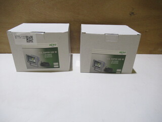 2x Led bouwlampen/stralers Berg, BCL super led 10