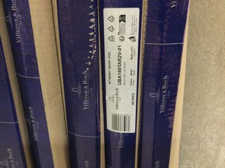 Bad 180×80 cm Villeroy & Boch, Newo, wit alpine