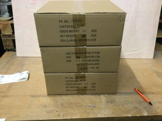 Ca. 30x Gasdrukregelaars met slang, chroom/oranje