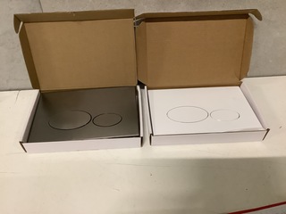 2x X 32 Metal drukplaat 2 kleuren WB