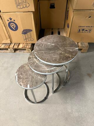 3-Delige bijzettafel