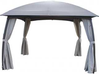 Paviljoentent 330x330x268 cm Leco, Milena, licht grijs