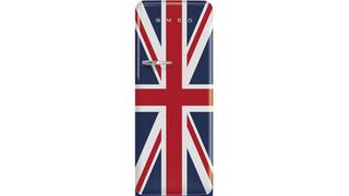 Koelkast (combi) Smeg, FAB28RDUJ5, blauw/rood/wit