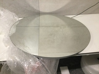 Spiegel + Led doorsnee 80 cm