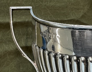 Zilveren koffieset – suiker pot