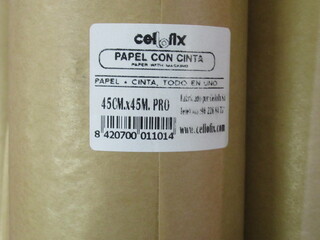 Ca. 15x Rollen afplakpapier met taperand Cellofix
