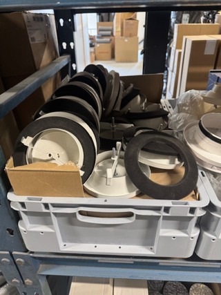 3x krat Ventilatie ventielen