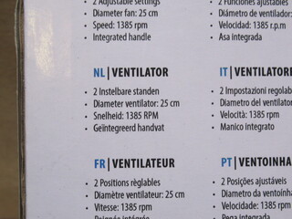 Ventilator Tristar, VE-5964