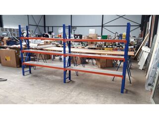 Magazijnstelling 4 m  br; 60 cm Heda, 2 Sectie’s