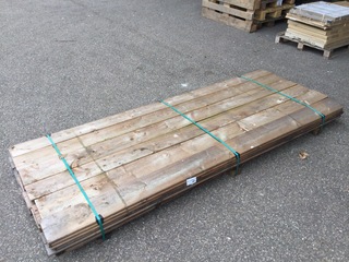 Ca. 48x Tuinplanken lang 240 cm, breed 15 cm