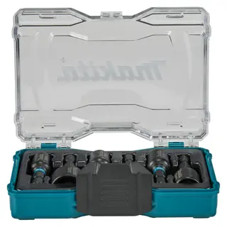 6-dlg Doppen set voor accuboormachine. Makita, E-15768