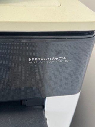 Printer, Officejet Pro 7740