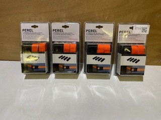 2x Sets spanbanden/4 st. Perel