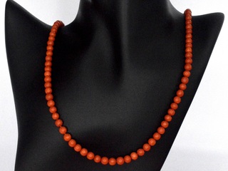 Snoer met echte bloedkoralen