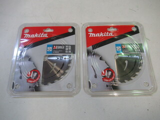 2x Widia zaagblad Makita, E-11140