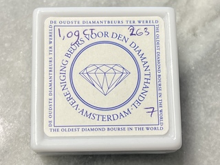 Saffier – 1.09 carat natuurlijke saffier