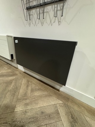 Convectorradiator, Linea Plus, antraciet