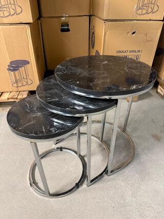 3-Delige bijzettafel