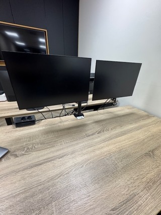 2x Beeldscherm op arm, Z24n G3 WUXGA display