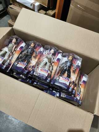 Ca. 20x Originele Star Wars poppen Star Wars, 2 Modellen