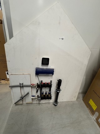 Demobord installatiemateriaal