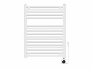 Elektr. Radiator smart wifi 76,6×60 cm WB, 41.3536, glans wit