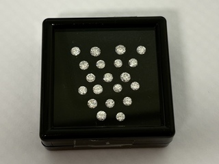 Diamant – 2.03 carat natuurlijke witte briljant geslepen diamant