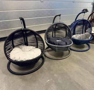 5x Kattenhangstoel Simba met kussen Bella Home