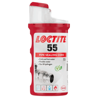 Ca. 30x Afdichtingstapekoord en ca. 40x rol afdichttape, 55