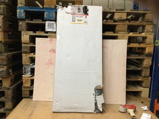 Handdoekradiator 120×50 cm Belrad, BZM1200500, zwart