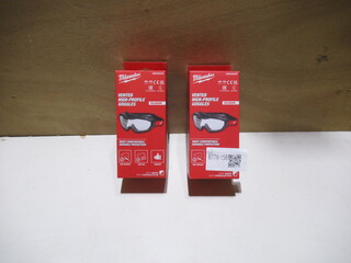 2x Ruimzichtbril Milwaukee, Full Focus