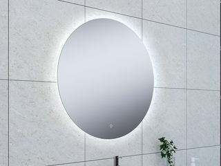 Spiegel + Led en verwarming Rond 80 cm WB, Soul 38.4106
