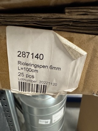 3x doos Rioleringspennen