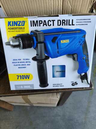 4x Slagboormachines Kinzo