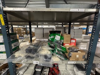 partij Tie-wraps en clips