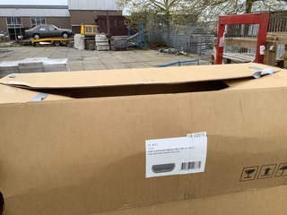 Half Vrijstaand ligbad 180×80 cm WB, Liora 21.3672, wit