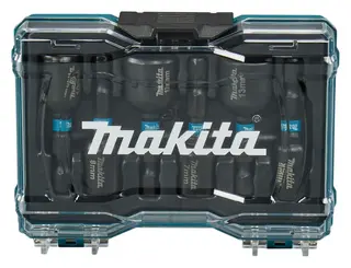 6-dlg Doppen set voor accuboormachine. Makita, E-15768