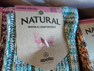 Ca. 26x Paar damessokken Apollo, diverse kleuren