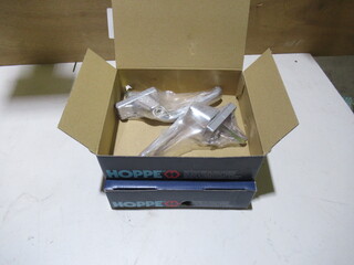 4x Raamboompjes met sleutel Hoppe