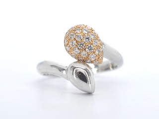 Leo Pizzo – Gouden slagring bicolour met diamanten