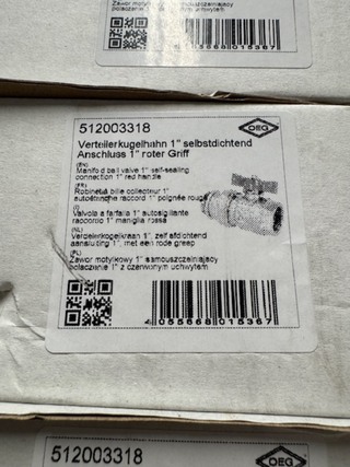 4x Kamerthermostaat, RMU 40