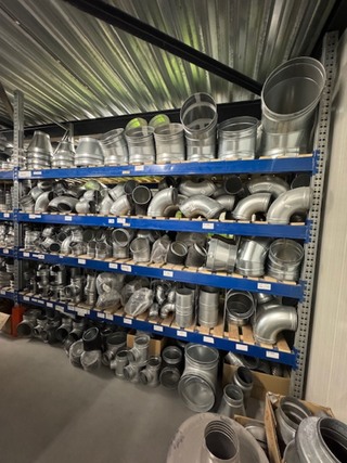 Partij Spiro verbindingsstukken en onderdelen