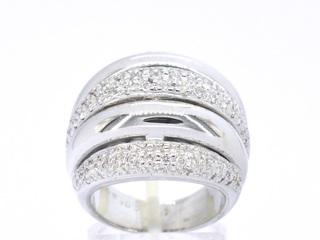 Gouden ring met diamant