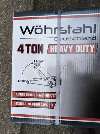 Garage krik met lage insteek Wohrstahl