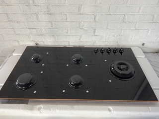 Kookplaat Smeg, Dolce Stil Novo PV695LCNRDE, zwart