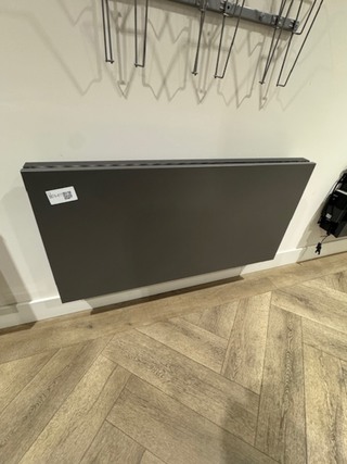 Convectorradiator, Linea Plus, antraciet